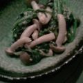 せなりおママ's cooksnap of when they made ホウレン草としめじのゴマ味噌マヨ和え.