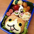 1234☆ニコニコ's cooksnap of when they made 妖怪ウォッチ☆キャラ弁.