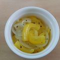 neconoco's cooksnap of when they made ルクエで簡単！パプリカと新玉ねぎのマリネ.