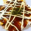 pazzy's cooksnap of when they made お餅でお好み焼き風！.