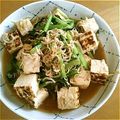 めんつゆ子's cooksnap of when they made ご飯に合う☆小松菜と豆腐の炒め物.