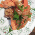 e00090854's cooksnap of when they made 秋鮭のきのこあんかけ 栗ご飯 秋の和定食.