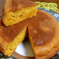 えがおはすてき's cooksnap of when they made もちふわ♡炊飯器で簡単!!かぼちゃケーキ.