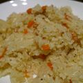 タマ姉's cooksnap of when they made とりハムスープでにんじんピラフ♪.
