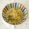 pitachan1's cooksnap of when they made ★簡単★ナムル風もやし.