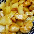 kasumi♡105's cooksnap of when they made 鶏むね肉のみそマヨ焼き　じゃがいも入り♪.