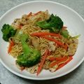 てぅね's cooksnap of when they made マルちゃん正麺で作る鶏皮胡麻ダレ温麺♪.