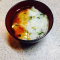 tomoppy1205's cooksnap of when they made 七草粥 ～ べっこう餡をかけて.