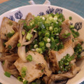 北海道伯爵's cooksnap of when they made 舞茸と厚揚げのさっぱり炒め.