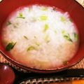 ☆りなすび☆'s cooksnap of when they made ママのお餅入り七草粥.