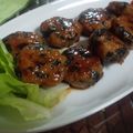 みい５２１２'s cooksnap of when they made つくねの照り焼き.