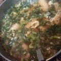 クックBGCETX☆'s cooksnap of when they made ビタミンたっぷり 春菊のお味噌汁.
