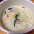アネモネジャスミン's cooksnap of when they made お手軽♪白菜の豆乳スープ.