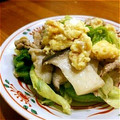 ボンくん's cooksnap of when they made 簡単レタスと卵と豚肉の中華炒め。.