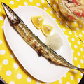 □♡ゆみきんぐ▽〇's cooksnap of when they made 秋刀魚☆美味しく焼くさばき方写真付き！.