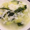 とろけい's cooksnap of when they made めっけもん♪身近な野菜の七草かゆ風.