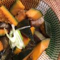 クックHVTYQ5☆'s cooksnap of when they made かぼちゃとなすの煮浸し.