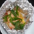 ミキとろ's cooksnap of when they made 海老しそホイル焼き.