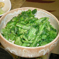 mi◎kitchen's cooksnap of when they made 菜の花のまったりマヨからし醤油和え.