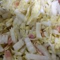 Hitomiwon's cooksnap of when they made 覇王流・白菜とベーコンのピリピリサラダ.