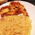 ゆるきん's cooksnap of when they made キャベツと餃子の皮でラザニア.