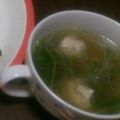 いっちゃん234's cooksnap of when they made 鶏団子の中華スープ.