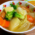 タミジュン♡'s cooksnap of when they made 家族みんな大好き！④野菜ごろごろポトフ☆.