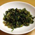 toshi1968's cooksnap of when they made 大根葉のごまじゃこ炒め.