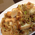 zabo0111's cooksnap of when they made 大豆づくし！厚揚げと納豆の味噌炒め.