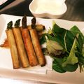 mecomeshi's cooksnap of when they made 簡単で美味しい！ アスパラの春巻き揚げ.