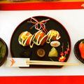 000mk's cooksnap of when they made おせちにも♬かわいい手まり寿司.