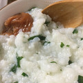 みちコロ's cooksnap of when they made 妊婦さんに♡しらすと小松菜のおかゆ.