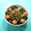 カルン's cooksnap of when they made 鮭味噌ダレdeアボカド丼.