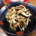 YUKIKI☆'s cooksnap of when they made 生揚げ＊えのきと椎茸のあんかけ風.