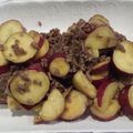 むぎむぎちゃ's cooksnap of when they made 薩摩芋と挽き肉の甘辛炒め♪.