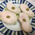 もうらん's cooksnap of when they made ☆鶏ハムとアボカドをわさび醤油で♪.