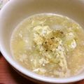 ＊実月＊'s cooksnap of when they made とろ～りあつあつ白菜のスープ.