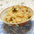 やーすやす's cooksnap of when they made 圧力鍋で山菜おこわ.