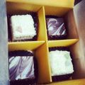 ひめマル's cooksnap of when they made ★２層のミニキューブチーズケーキ★.