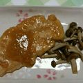 ぽぷりる's cooksnap of when they made ささ身のガーリック味噌ソース♪.