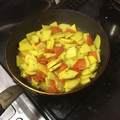 悶模糊's cooksnap of when they made 里芋のサブジ☆インドカレー☆本格簡単☆.