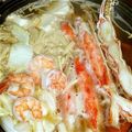 芽久ちゃん's cooksnap of when they made 市販のつゆでカニ鍋.
