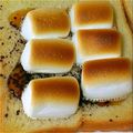 ほげウサ。's cooksnap of when they made 食べるキャラマキ☆トースト.