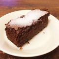 amozou's cooksnap of when they made チョコレートチーズケーキ.