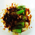 TOMOKO✿'s cooksnap of when they made 根っこも頂くほうれん草のおひたし.