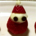 clover3664's cooksnap of when they made ❄ いちごチーズケーキ風のサンタさん❄.