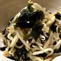mack♪♪♪'s cooksnap of when they made 3分でできる一品■もやしとわかめのサラダ.