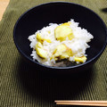 まゆにゃん☆'s cooksnap of when they made 栗の甘さ引き立つ☆塩仕立ての栗ごはん.