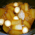 cherimu's cooksnap of when they made ♡:大根とうずらの炊いたん.