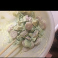 クレイジーメン's cooksnap of when they made おさかなのソーセージとアボカドの和え物♪.